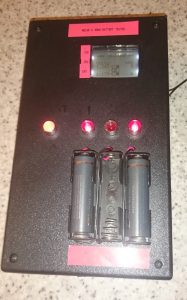 Arduino based AA NIMH battery tester