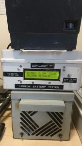 Arduino based 24V battery tester