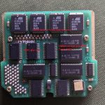 Cpu and symbol generator board rear