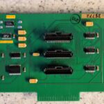 Flash memory and serial interface board