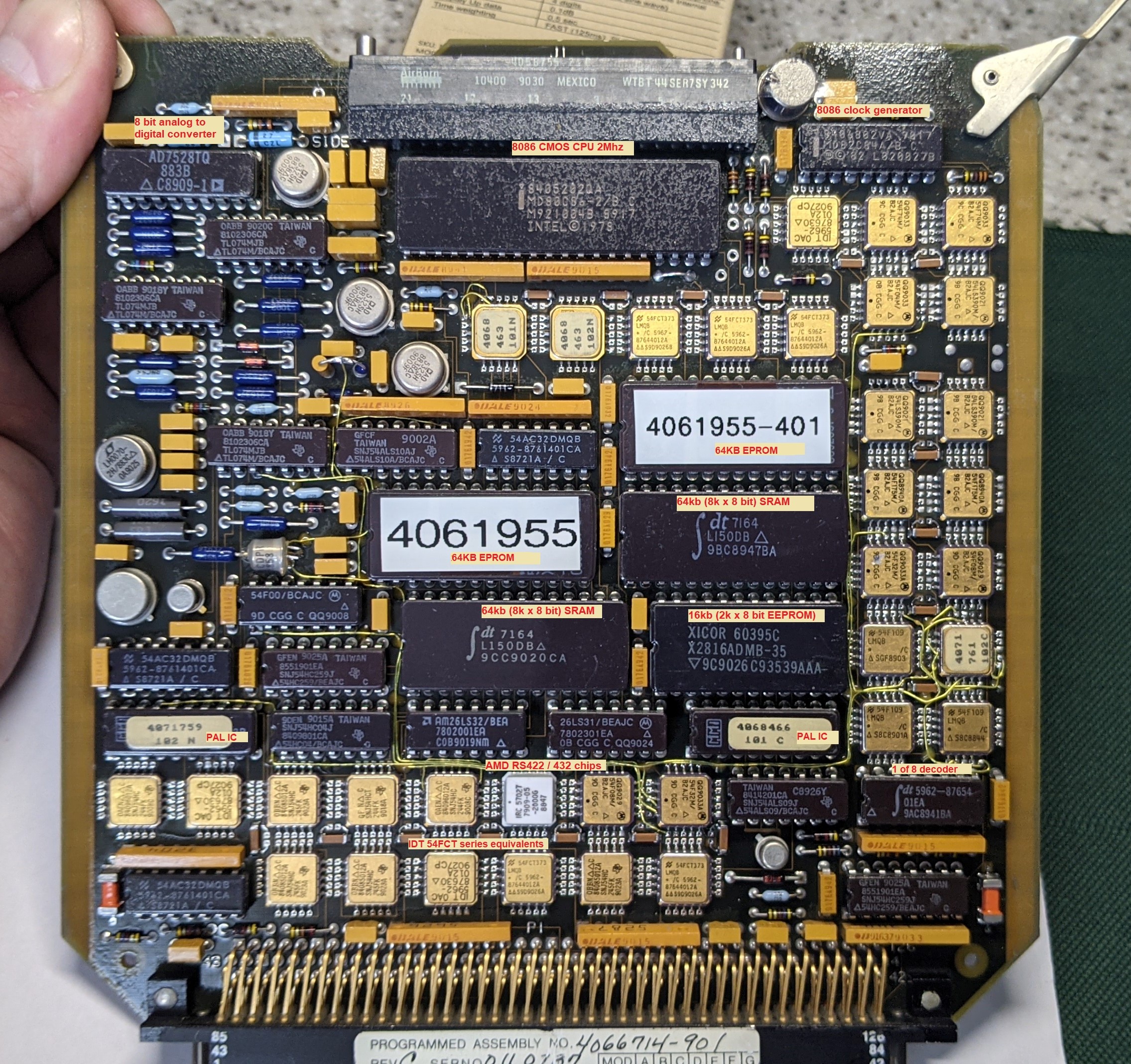 Aircraft avionics teardown – Honeywell symbol generator