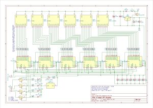 6 digit SPI Schematic